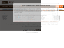 Tablet Screenshot of malestube.com
